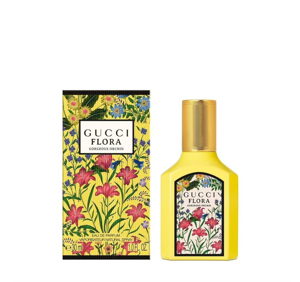 Gucci Flora Orchid er líflegur og ferskur vanilluilmur og hægt að fá hann í svona litlu og sætu glasi. Hagkaup, 4.756 kr.