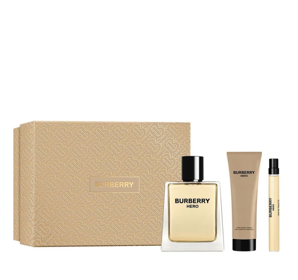 Hero EDT frá Burberry 100ml/Shower Gel 75ml/Penspray 10ml. Hagkaup, 15.320 kr.