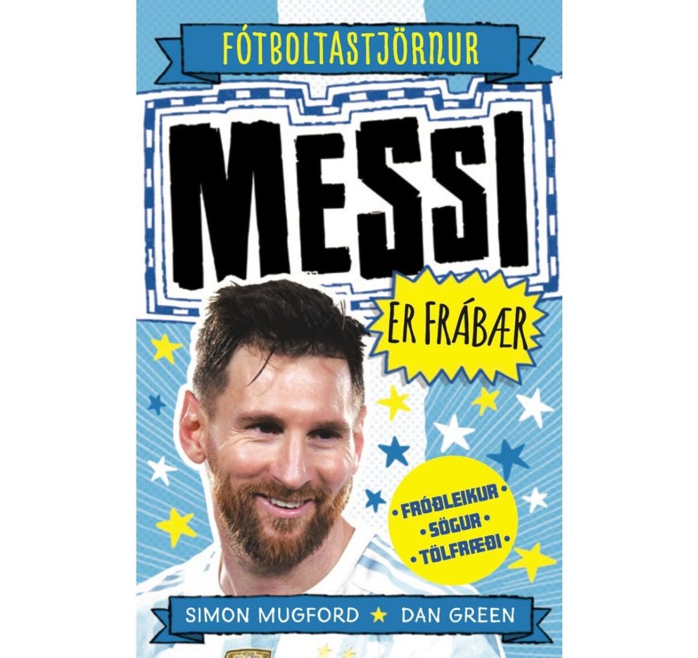 Fótboltastjörnubók um Messi, Hagkaup, 1.799 kr.